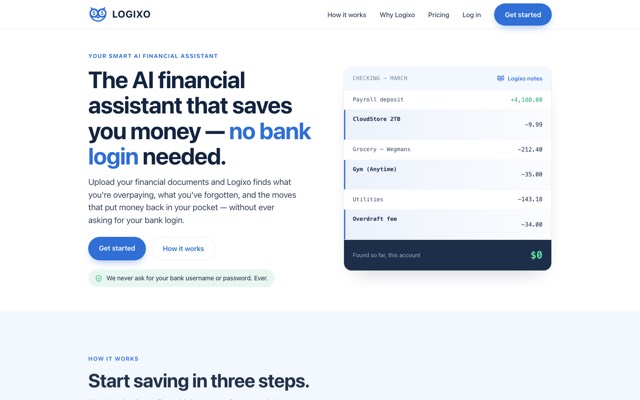 Logixo website